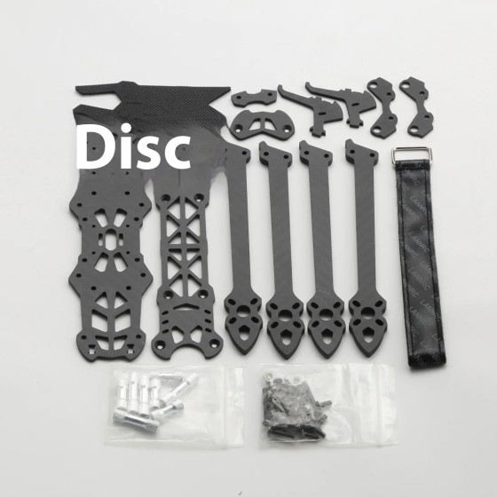 MARK4 8-inch HD Racing Frame Mini Drone Carbon Fiber DIY Helicopter with Long Range ESC Arm Non-GP Racing Flower Accessories